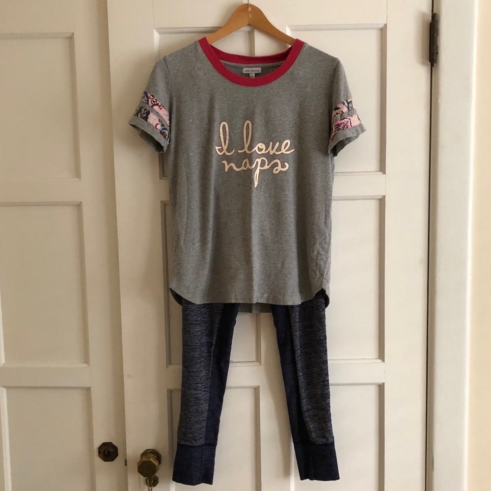 Vera Bradley I Love Naps Pajama Set